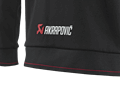 Akrapovic Corpo Zip Men's Hoodie Black