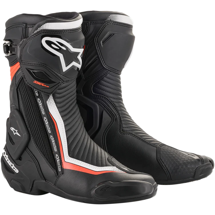 Alpinestars SMX-Plus V2 Black/White/Red Flou