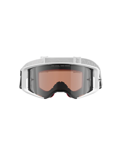 Alpinestars Supertech Corp Goggles White/Gold Mirror Silver