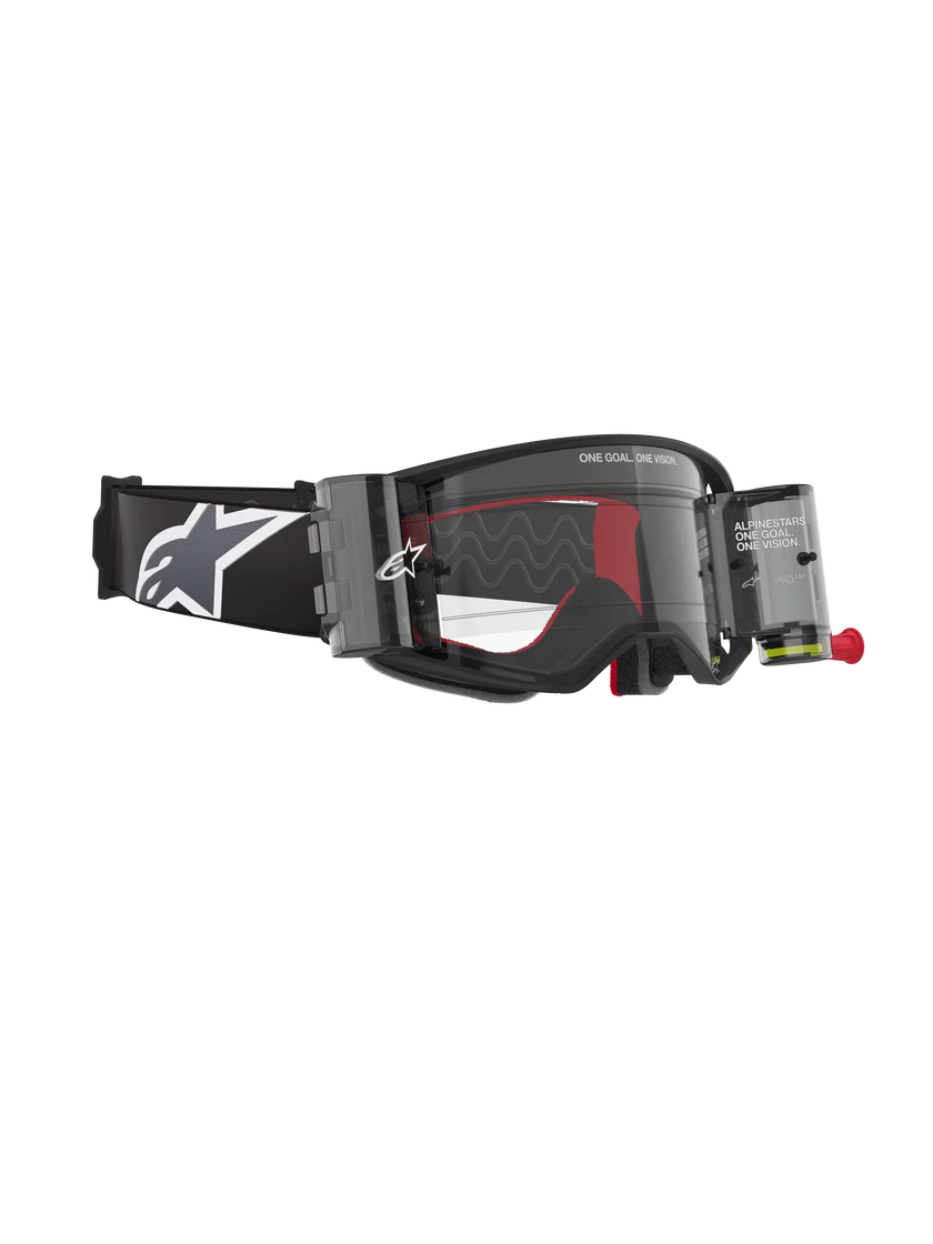 Alpinestars Supertech Corp Goggles Black/Grey Clear Roll Off