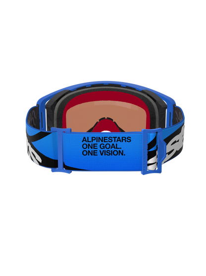 Alpinestars Supertech Stream Goggles – Blue / Blue Mirror