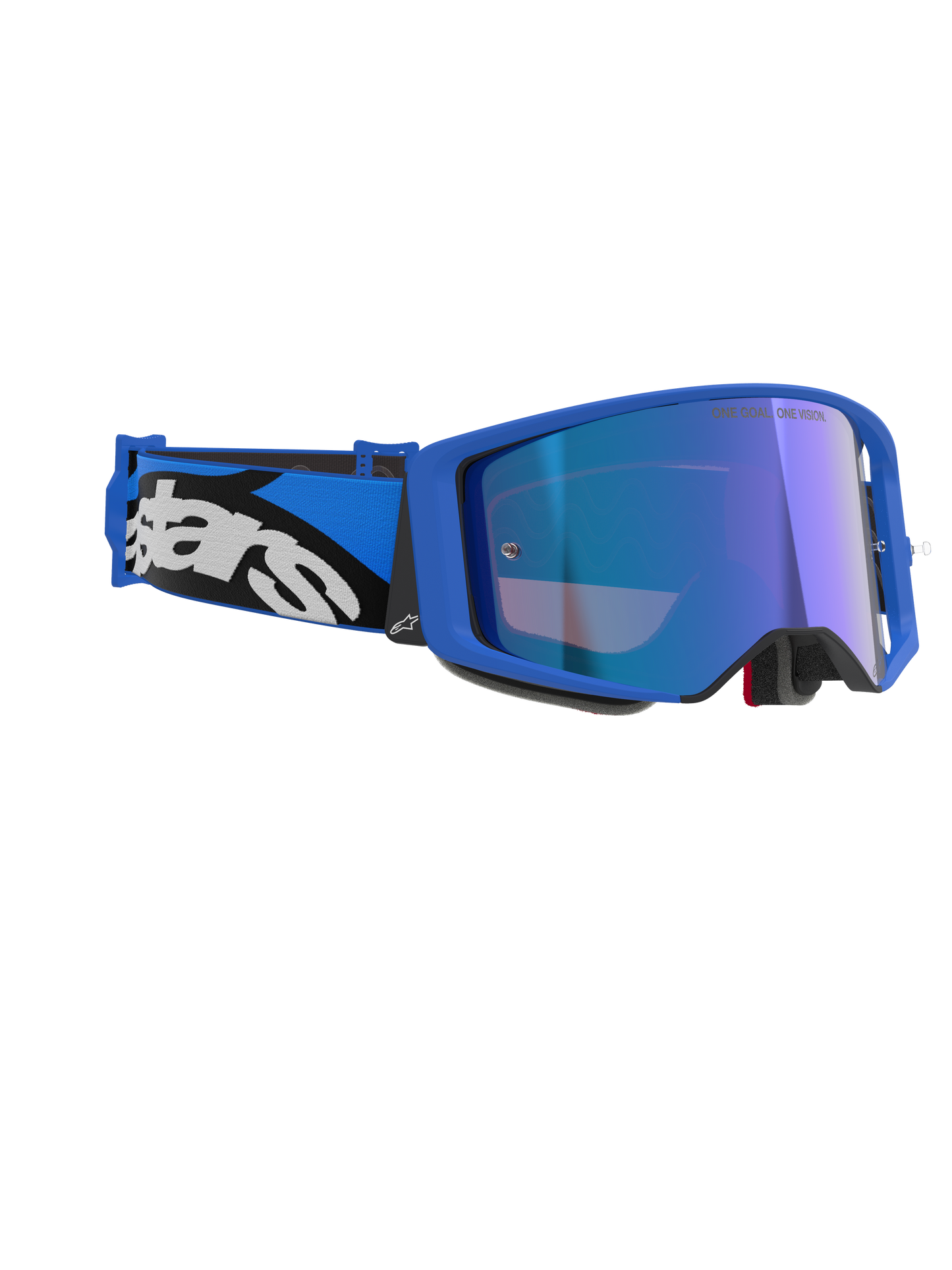 Alpinestars Supertech Stream Goggles – Blue / Blue Mirror