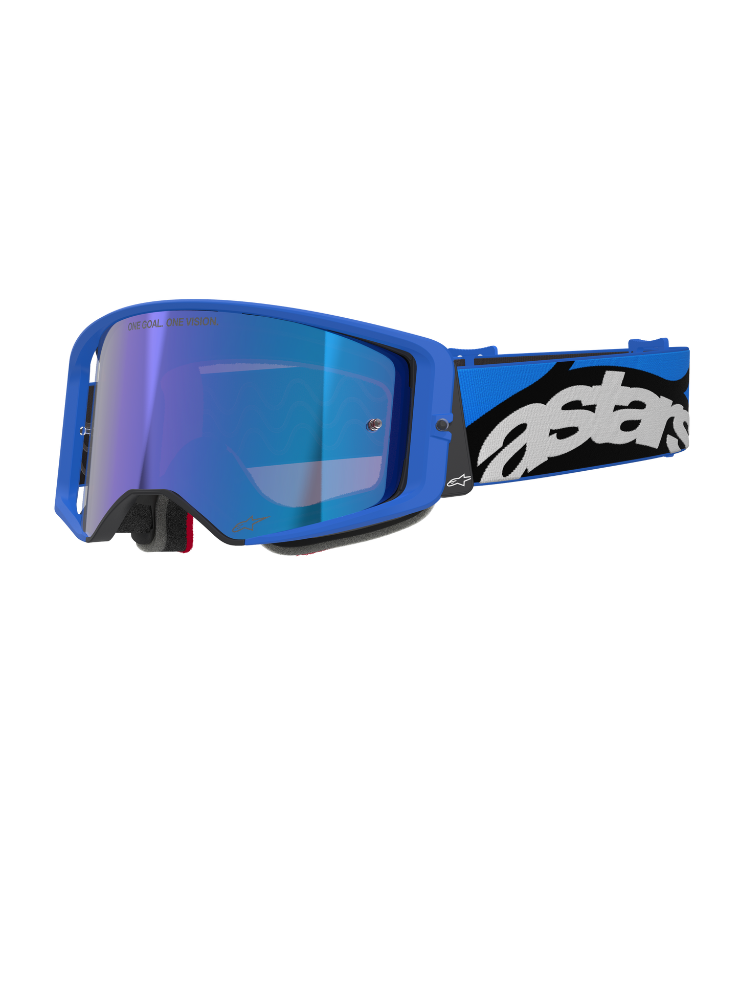 Alpinestars Supertech Stream Goggles – Blue / Blue Mirror