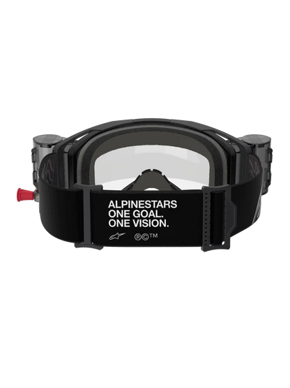 Alpinestars Vision 8 Corp Goggles Black Clear Roll Off