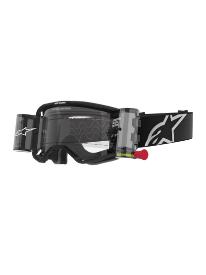 Alpinestars Vision 8 Corp Goggles Black Clear Roll Off
