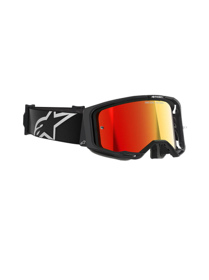Alpinestars Vision 8 Corp Goggles Black Mirror Red