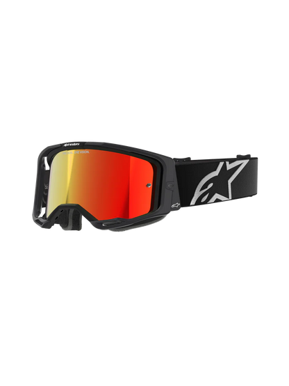 Alpinestars Vision 8 Corp Goggles Black Mirror Red