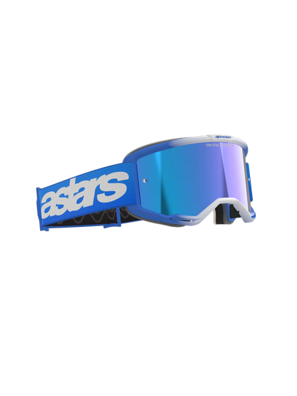 Alpinestars Vision 5 Blaze Goggles Blue Mirror Blue