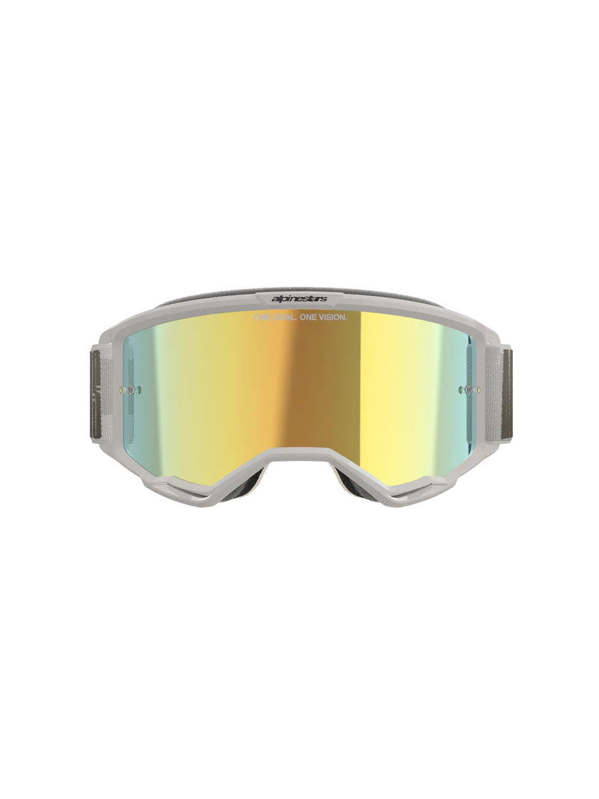 Alpinestars Vision 5 Hollow Wind Goggles Mirror Gold