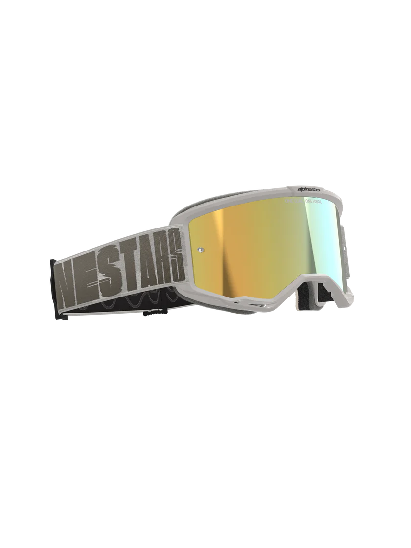 Alpinestars Vision 5 Hollow Wind Goggles Mirror Gold