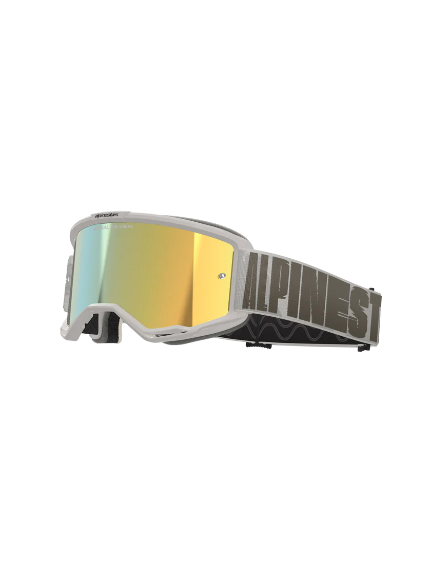 Alpinestars Vision 5 Hollow Wind Goggles Mirror Gold