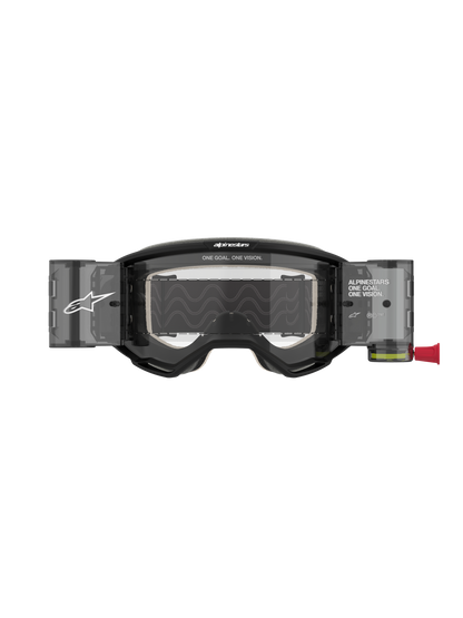 Alpinestars Vision 5 Corp Goggles Roll-Off – Black / Clear