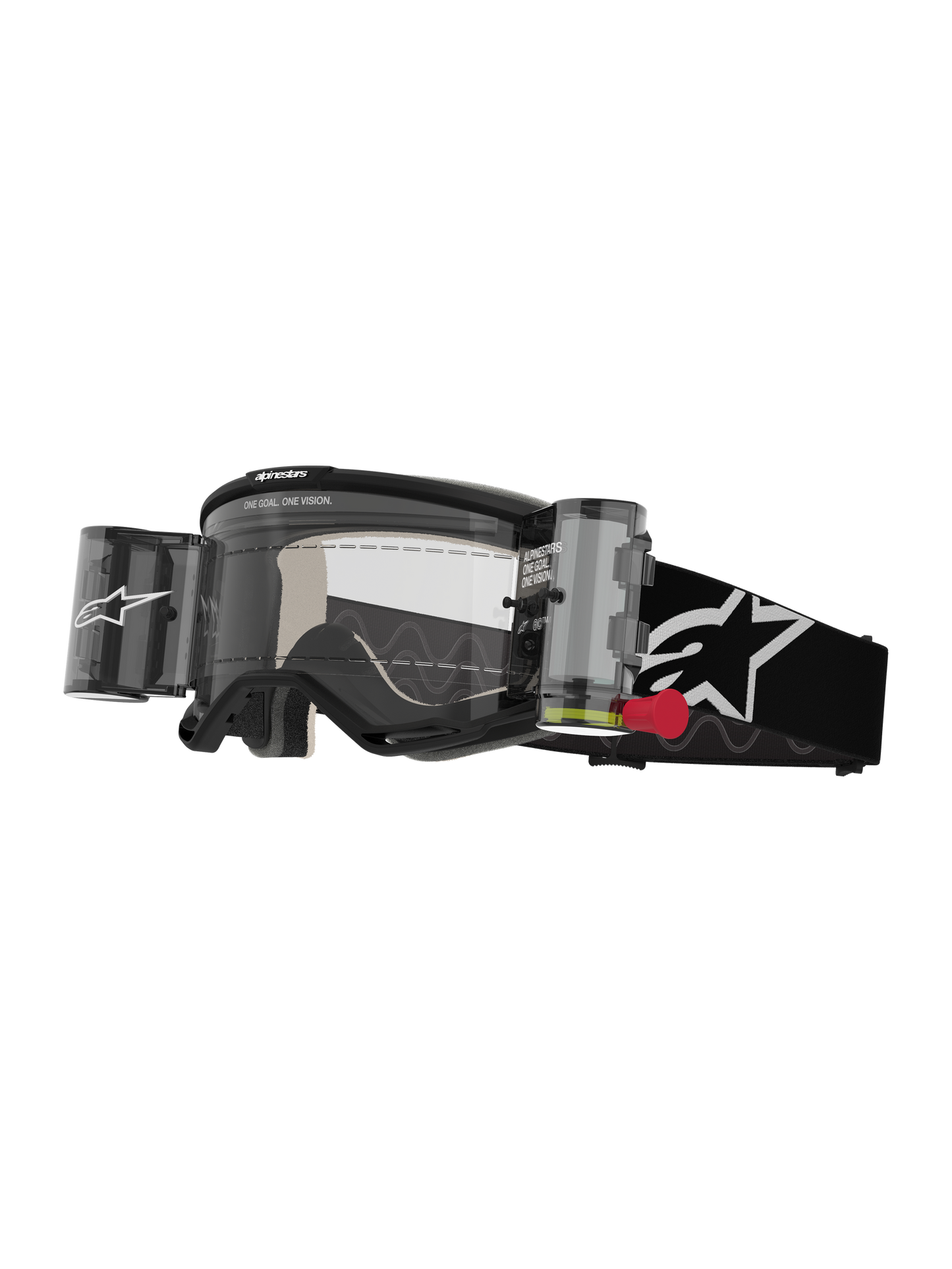 Alpinestars Vision 5 Corp Goggles Roll-Off – Black / Clear