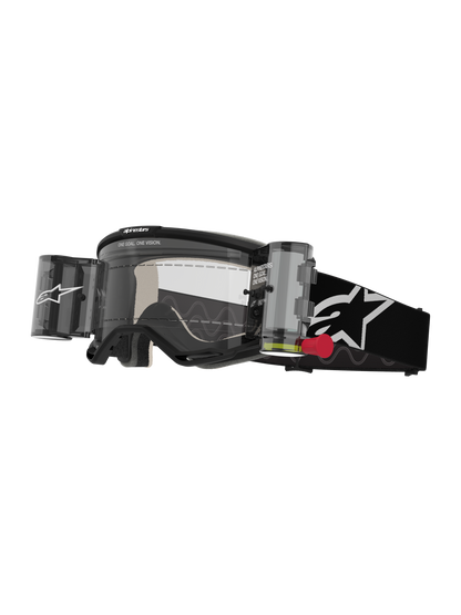Alpinestars Vision 5 Corp Goggles Roll-Off – Black / Clear