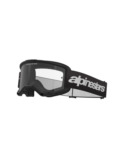 Alpinestars Vision 3 Wordmark Goggles Black Clear