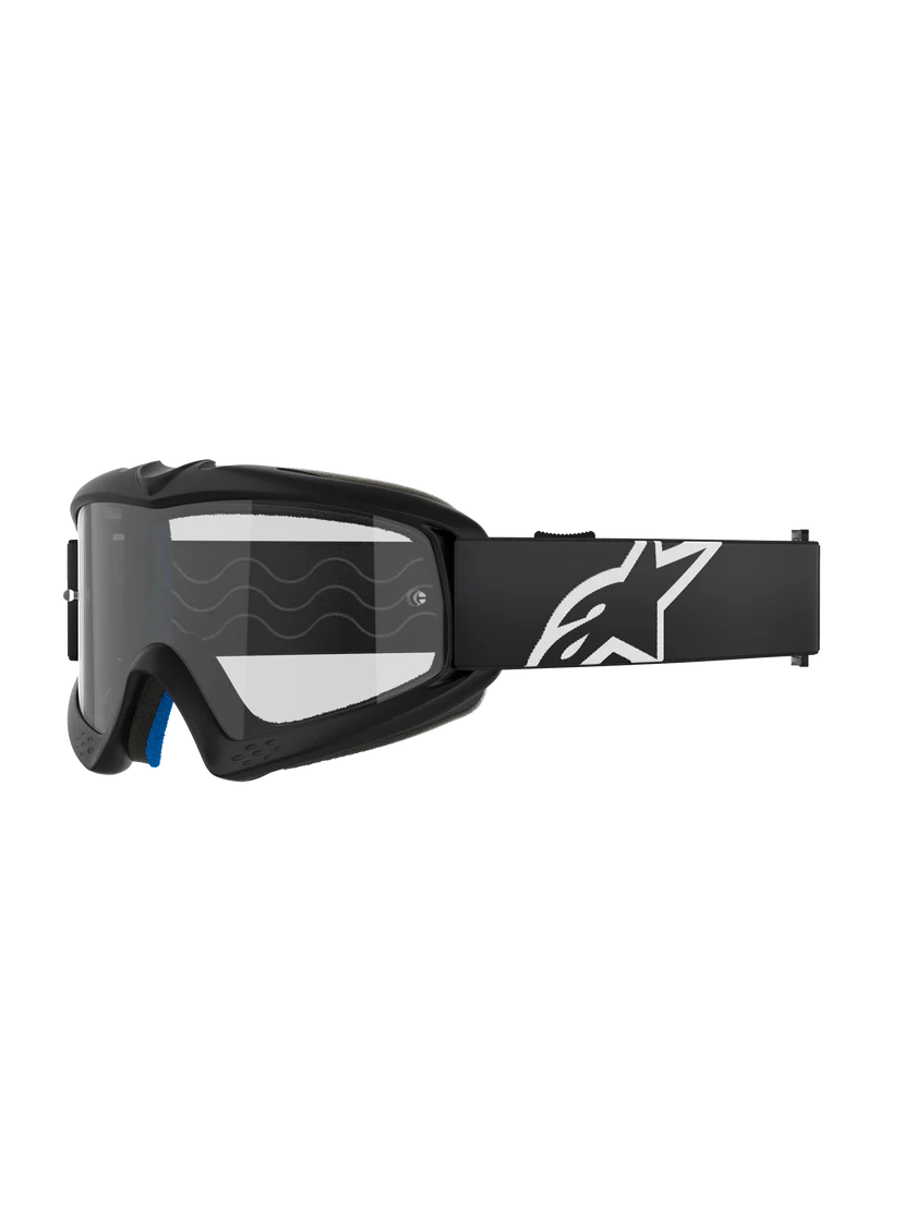 Alpinestars Youth Vision Corp Goggles Black Clear