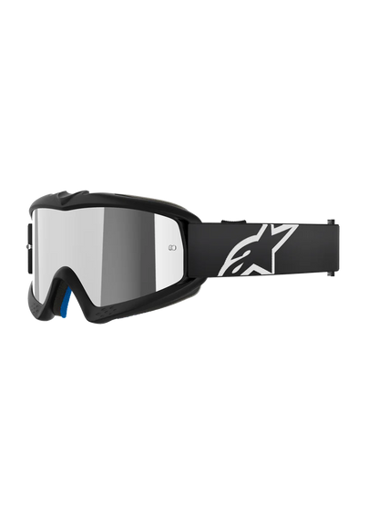Alpinestars Youth Vision Corp Goggles Black Mirror Silver