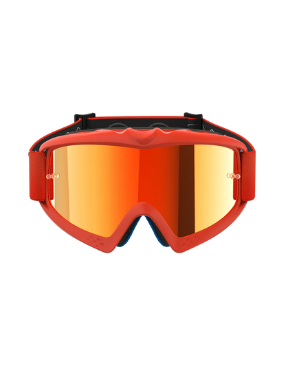 Alpinestars Youth Vision Corp Goggles Orange Mirror Red