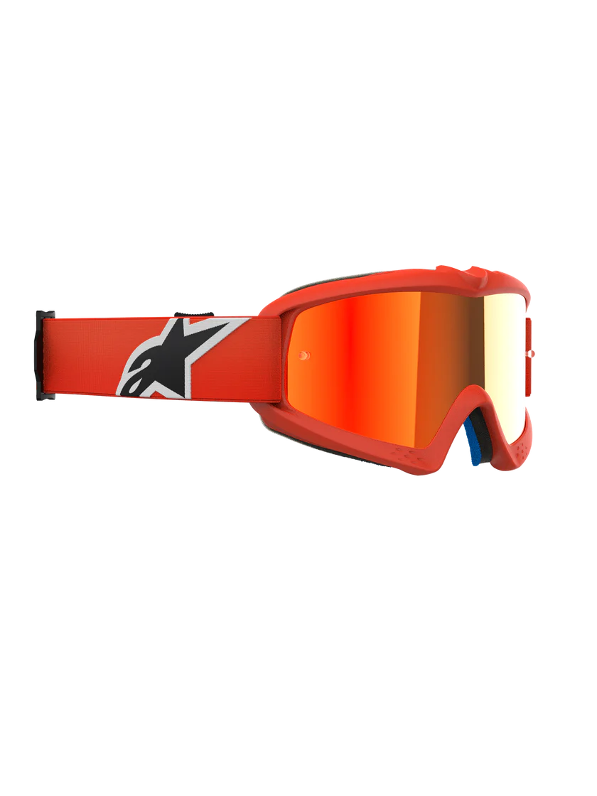 Alpinestars Youth Vision Corp Goggles Orange Mirror Red