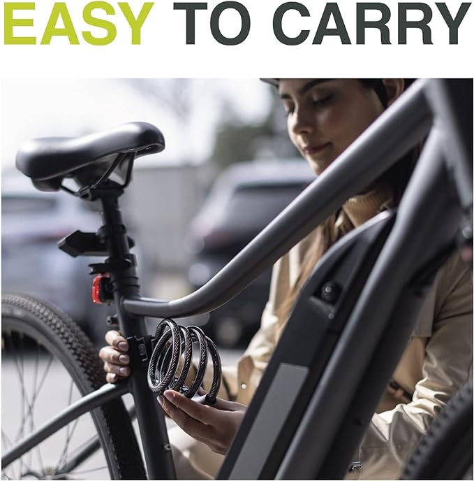 Interphone Cable Lock for Bike/E-Scooter - Black