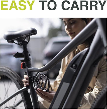 Interphone Cable Lock for Bike/E-Scooter - Black