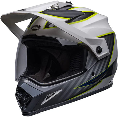 Bell MX-9 Adventure MIPS Dalton White/HiViz