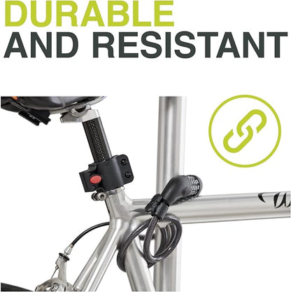 Interphone Cable Lock for Bike/E-Scooter - Black