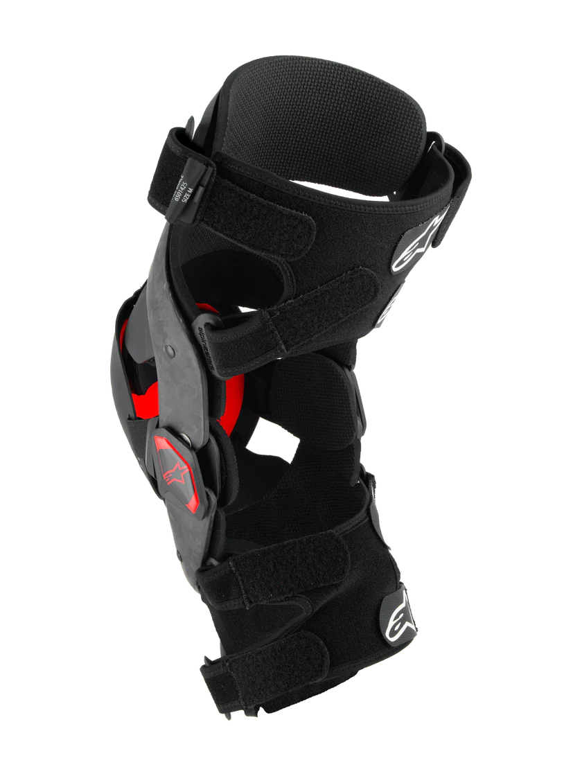 Alpinestars Supertech RK-10 Plasma Knee Brace Set Black/Red