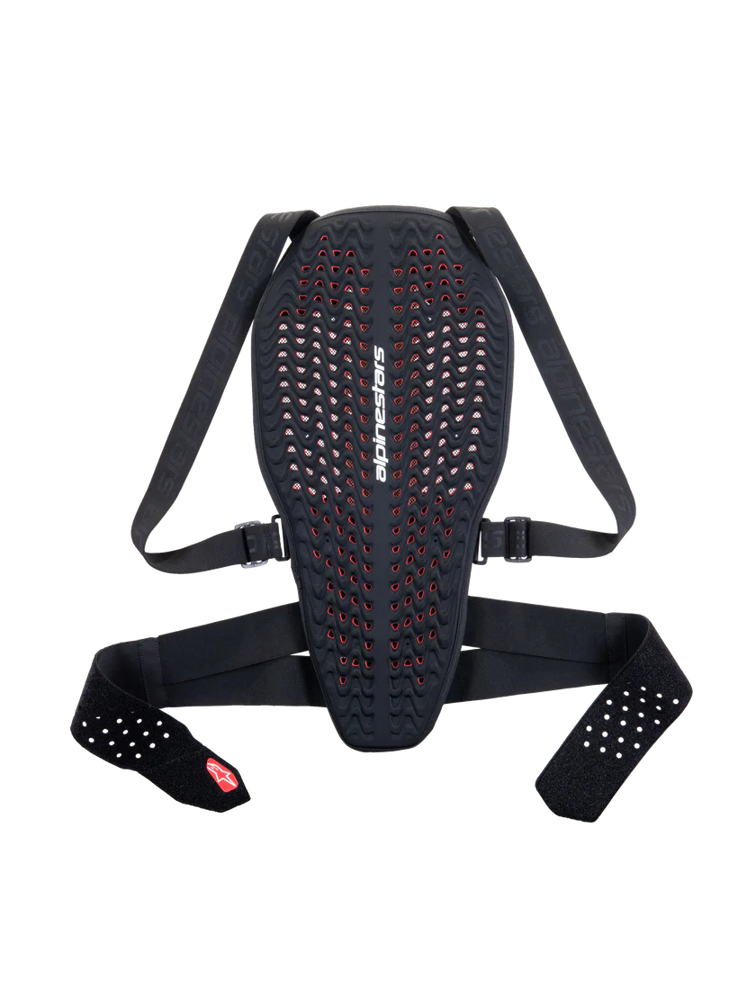 Alpinestars Nucleon Plasma Back Protector Black/White/Red