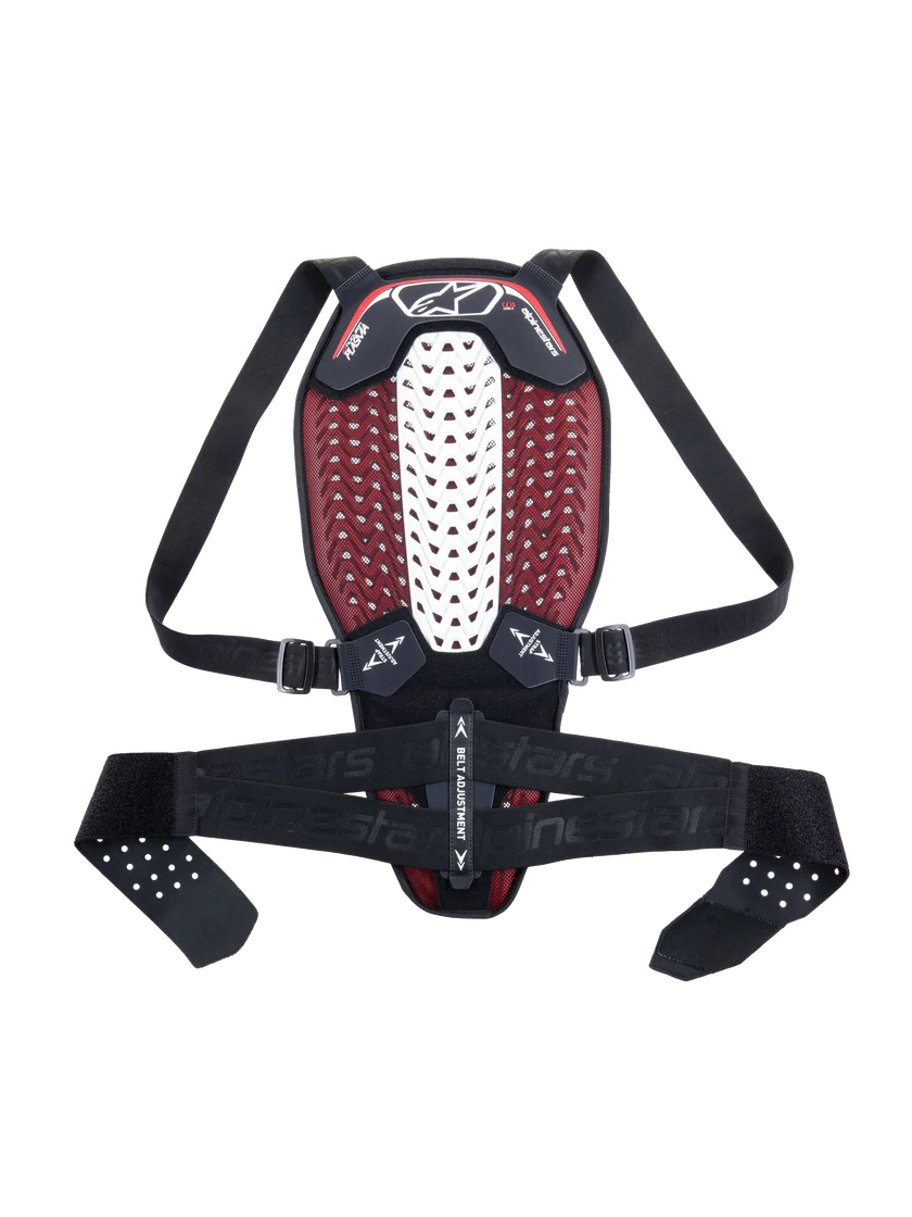Alpinestars Nucleon Plasma Back Protector Black/White/Red