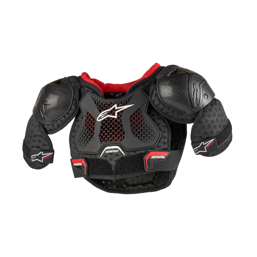 Alpinestars Bionic Action Kickstart Youth Chest Protector Black/Red