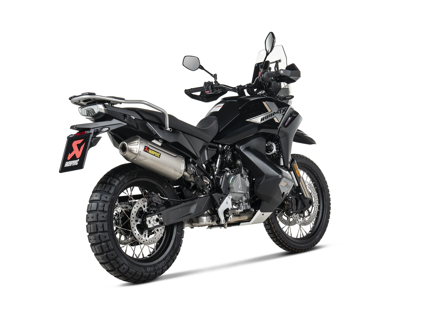 Akrapovic Slip On Titanium CF MOTO 800MT-X