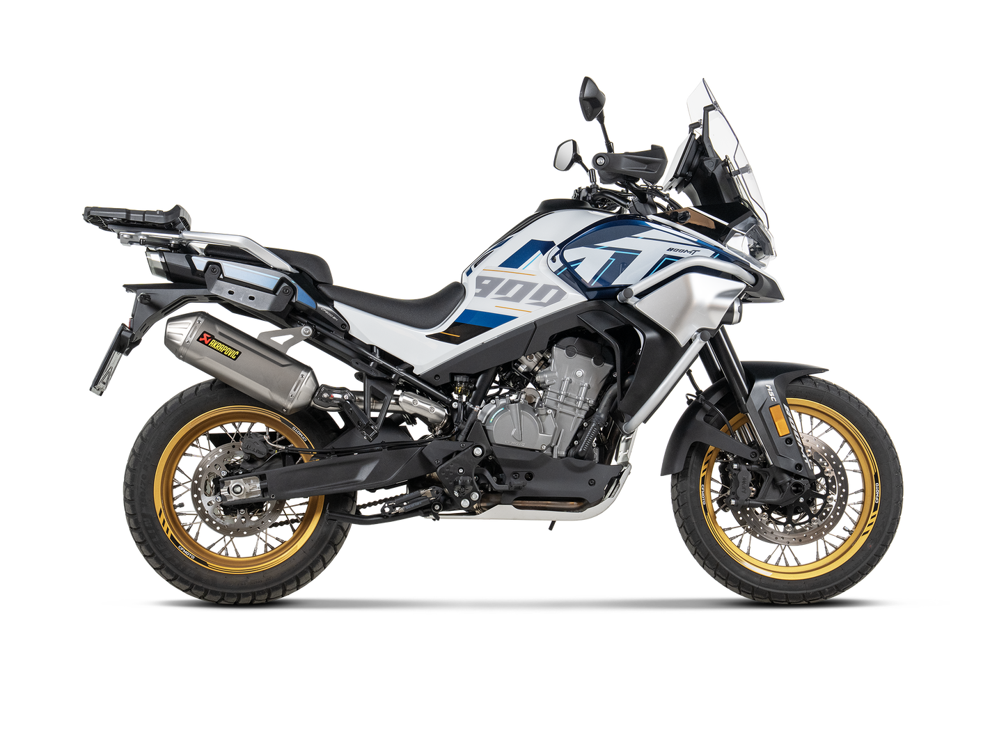 Akrapovic Slip On Titanium CF MOTO 800MT 2024-2026