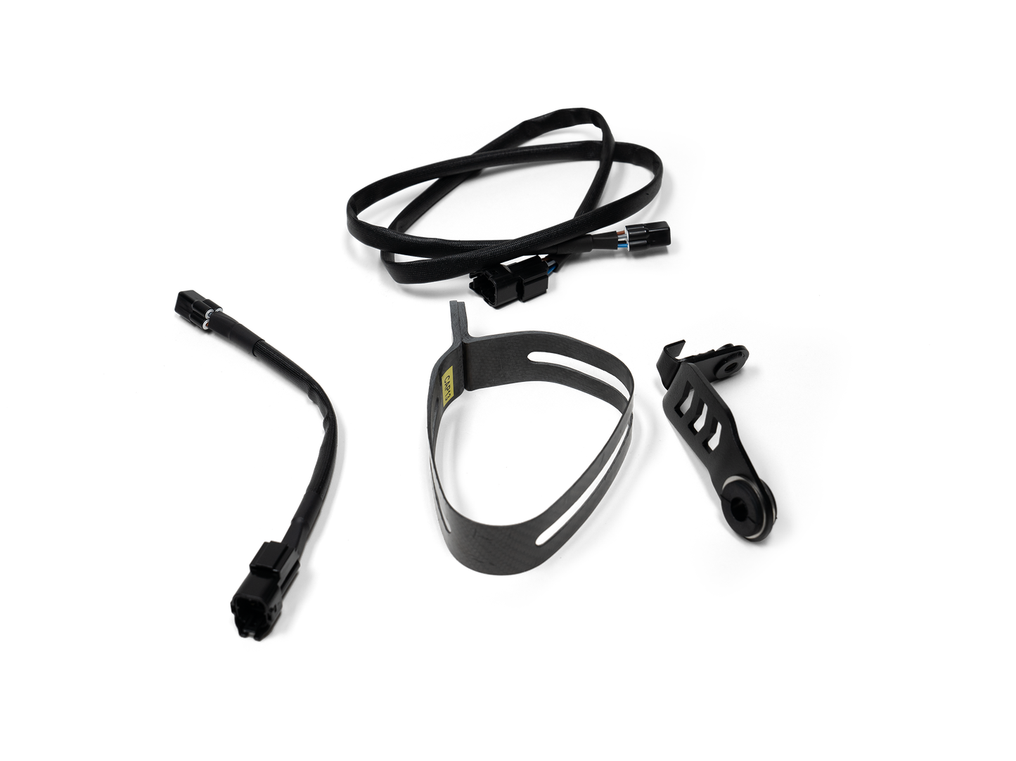 Akrapovic Muffler Bracket Set for the Yamaha MT-09 Racing Line (Carbon) '24-'25
