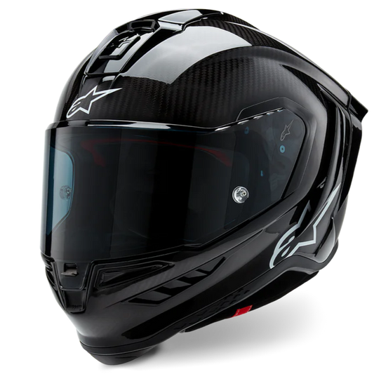 Alpinestars Supertech R10 Helmet Black Matte & Gloss Carbon