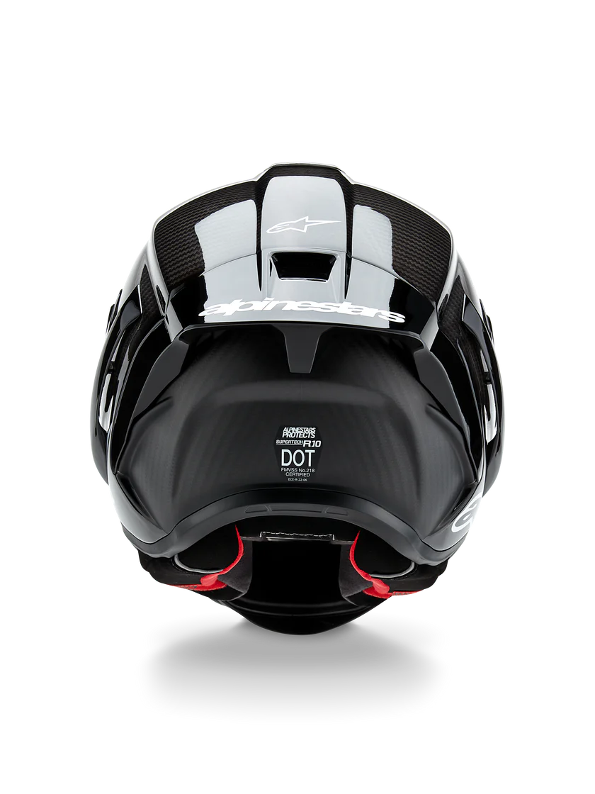 Alpinestars Supertech R10 Helmet Black Matte & Gloss Carbon