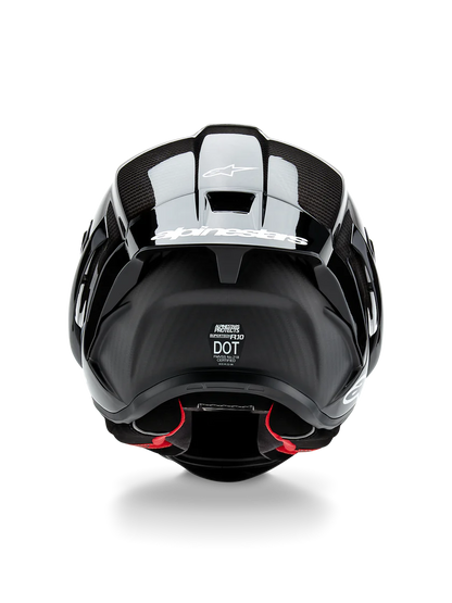 Alpinestars Supertech R10 Helmet Black Matte & Gloss Carbon