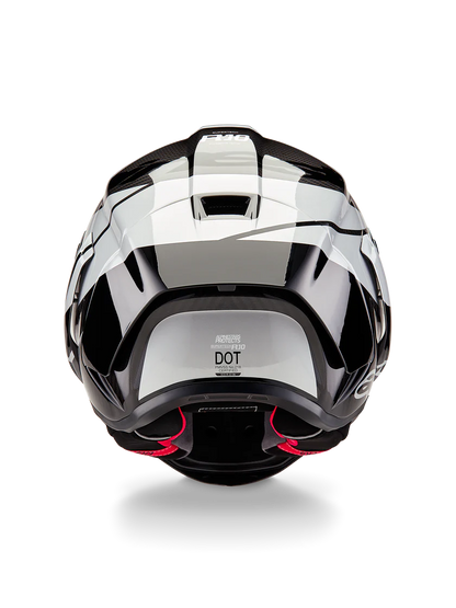Alpinestars Supertech R10 Element Helmet Black Carbon/Silver/Black Gloss