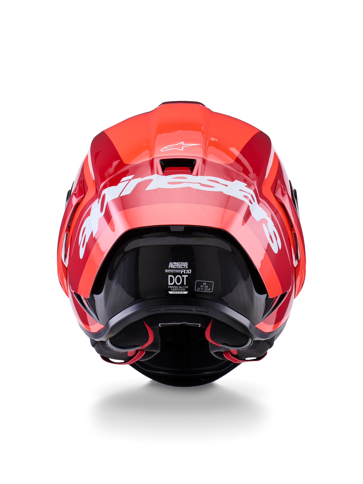 Alpinestars Supertech R10 Arius Helmet Black/White/Red