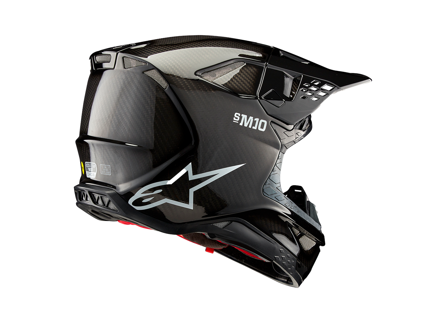 Supertech M10 Black Carbon Helmet ECE