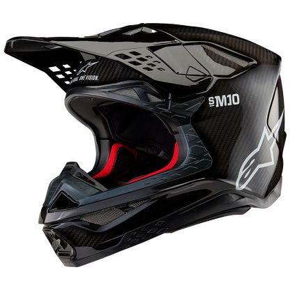 Supertech M10 Black Carbon Helmet ECE