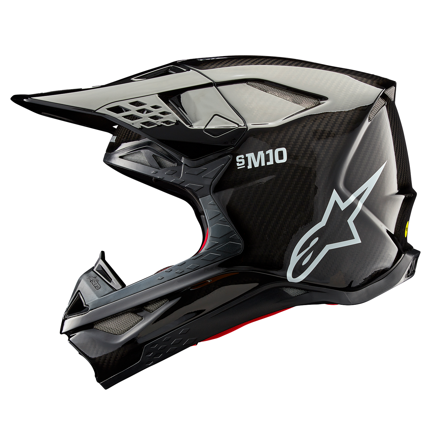 Supertech M10 Black Carbon Helmet ECE