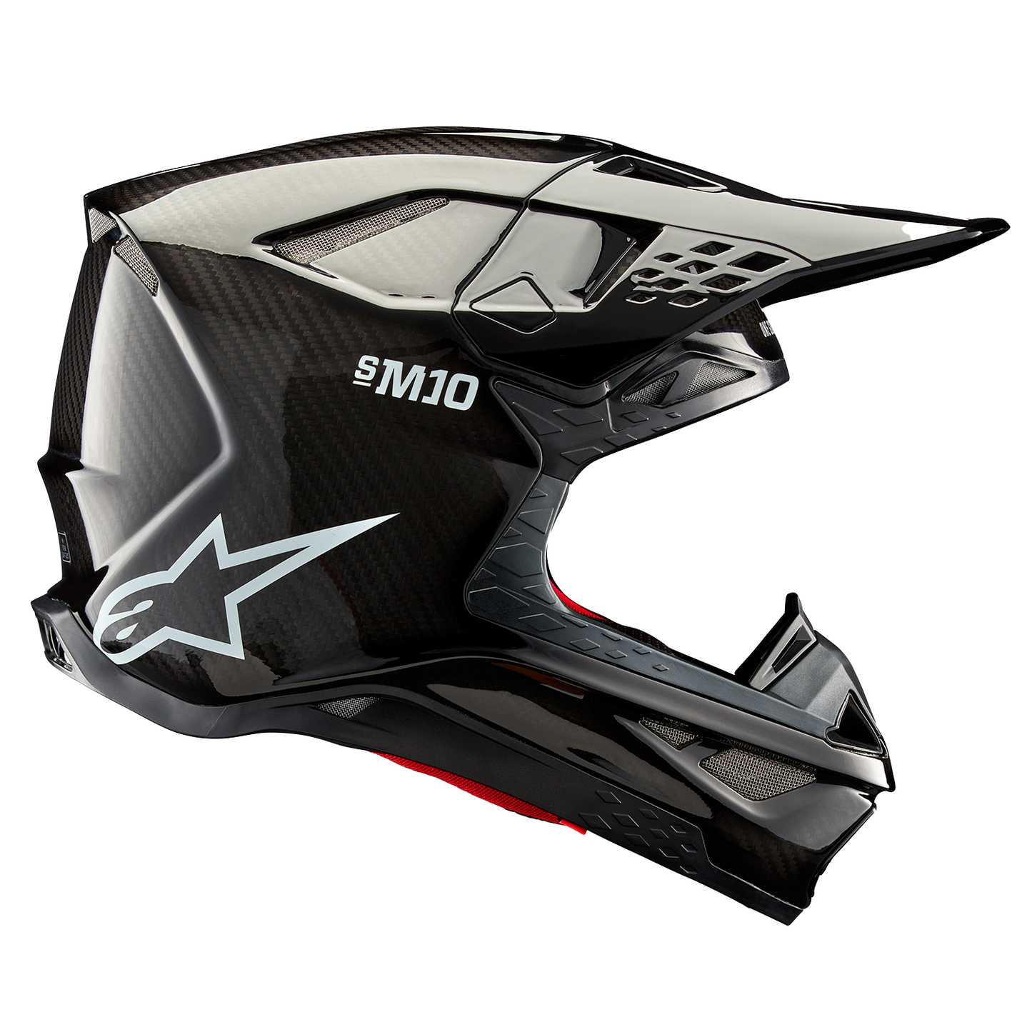 Supertech M10 Black Carbon Helmet ECE