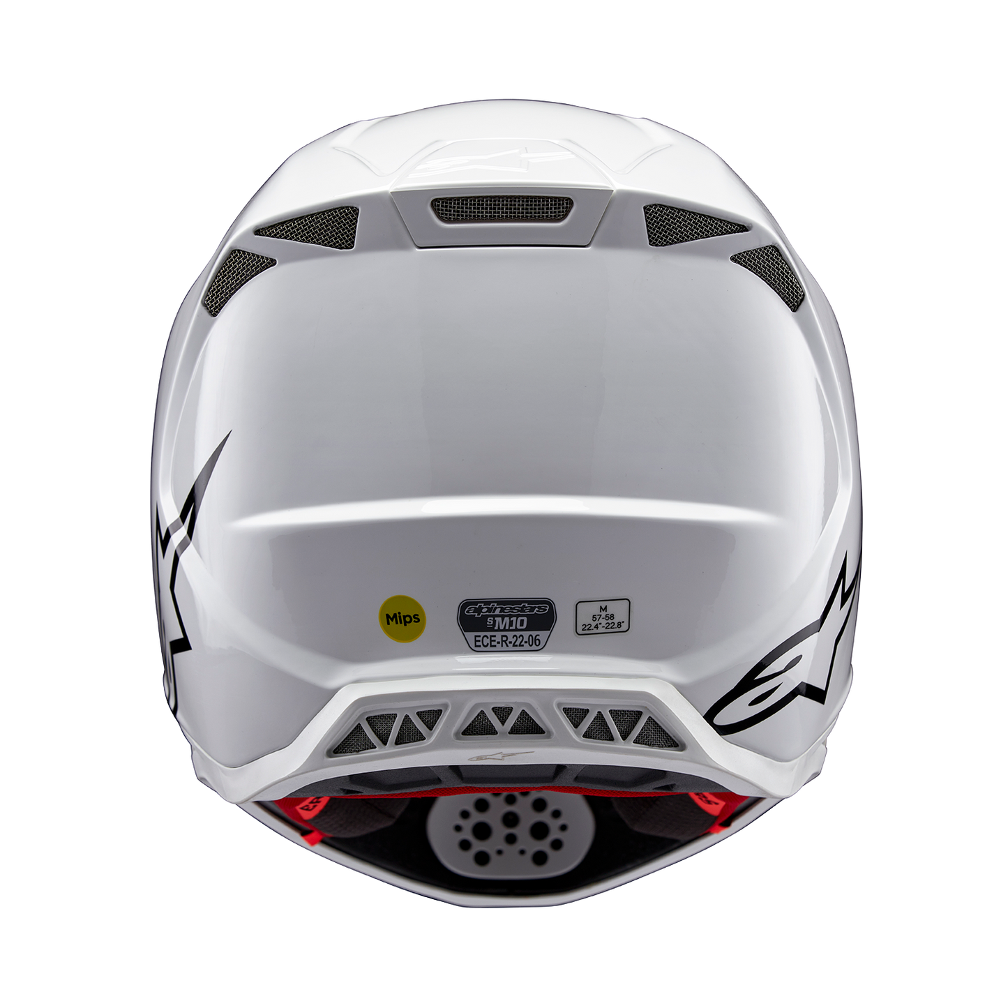 Supertech M10 Solid White Helmet ECE