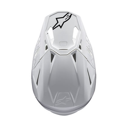 Supertech M10 Solid White Helmet ECE