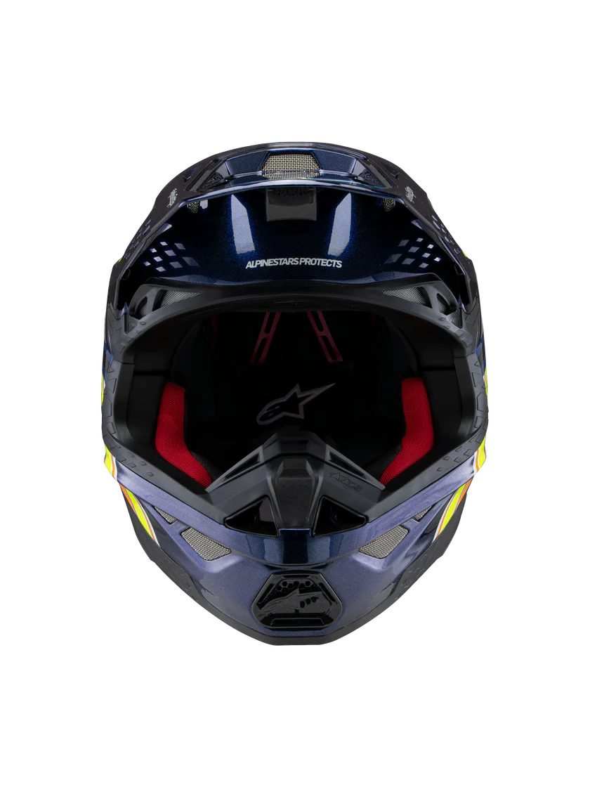 Supertech M10 TLD Edition Helmet ECE Dark Blue/Orange/Yellow Flou/Red