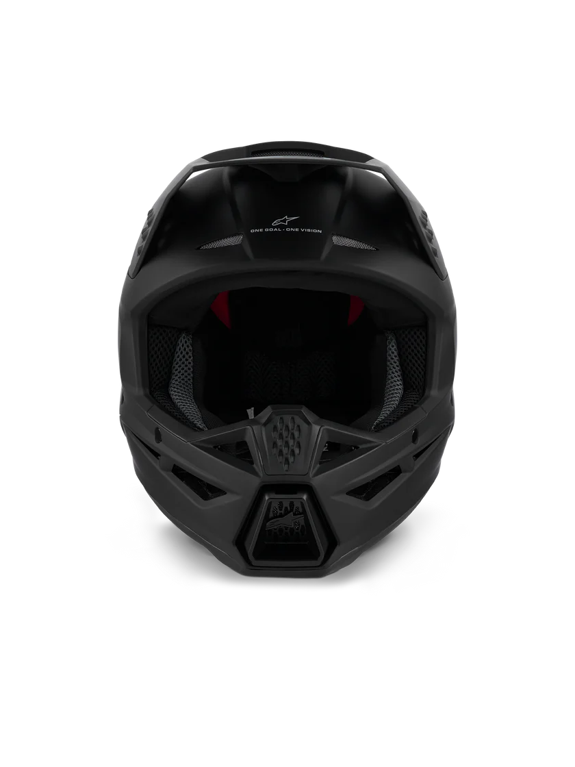 Supertech M3 Solid Matte Black Helmet ECE06