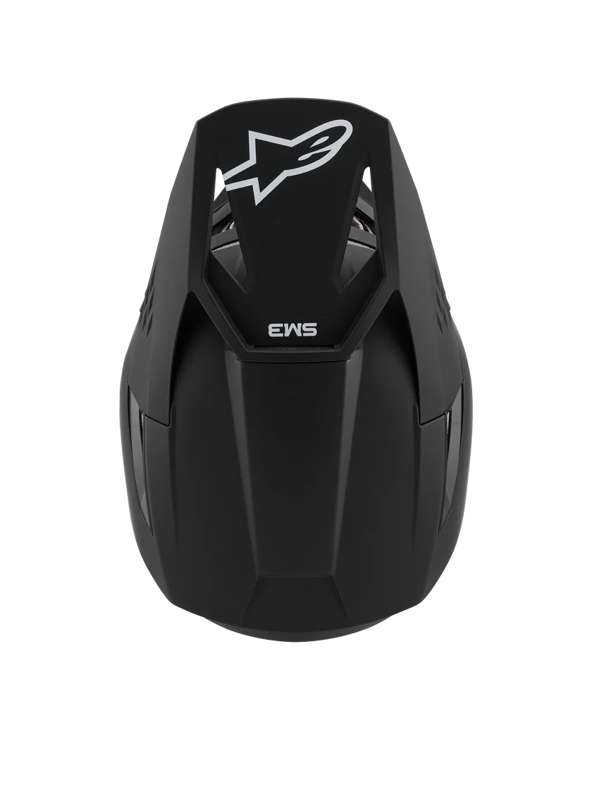 Supertech M3 Solid Matte Black Helmet ECE06