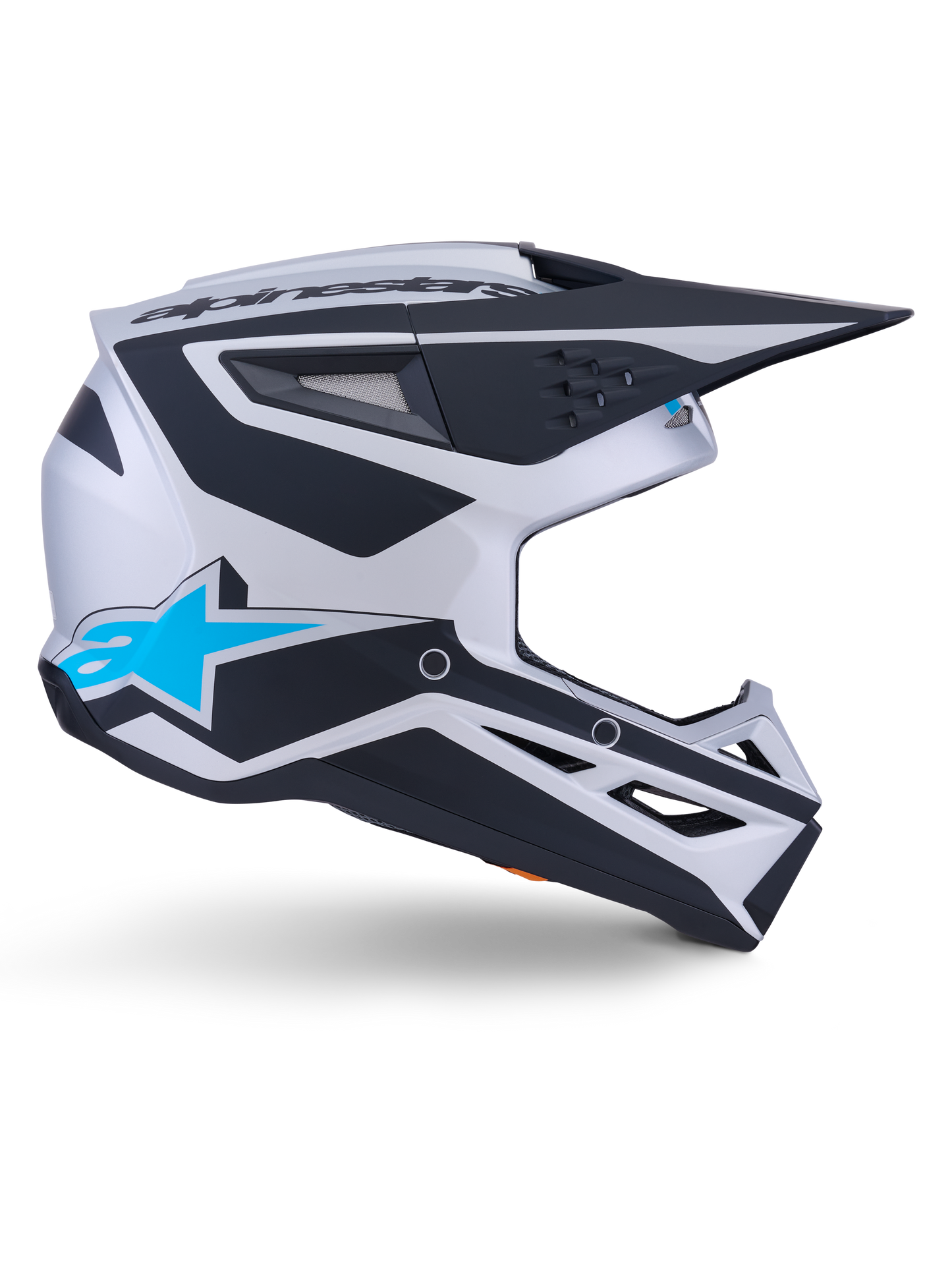 Supertech M3 Heat Matte Silver/Blue/Black
