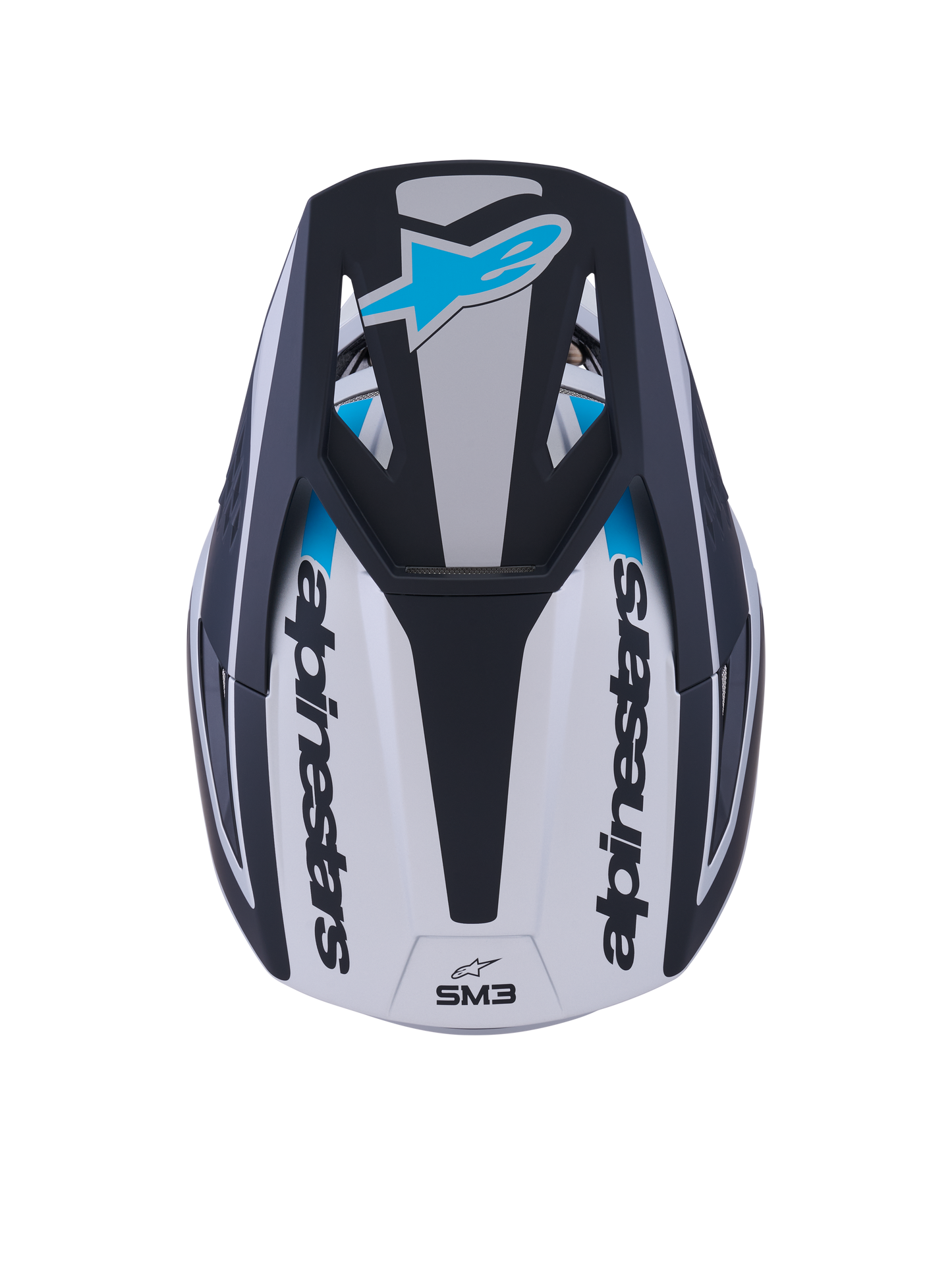 Supertech M3 Heat Matte Silver/Blue/Black